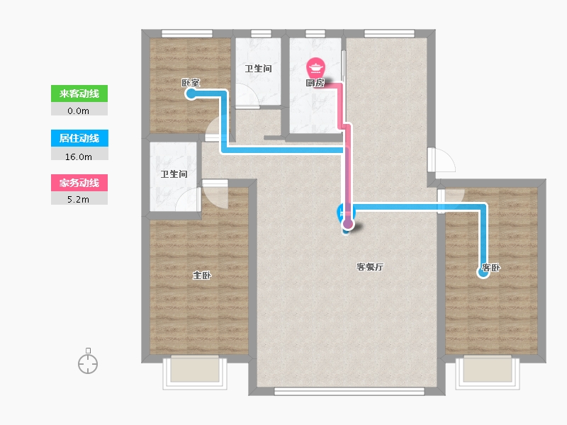 河北省-邢台市-内丘诚园-101.58-户型库-动静线