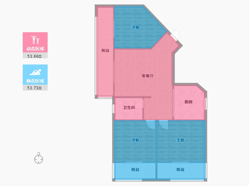 河南省-郑州市-正大美丽泉-99.20-户型库-动静分区