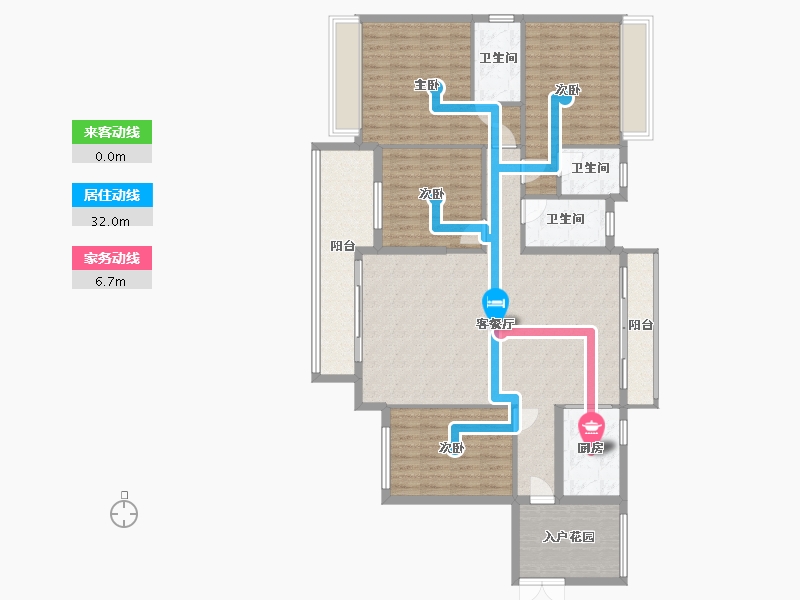 广东省-汕尾市-海悦豪庭-170.00-户型库-动静线