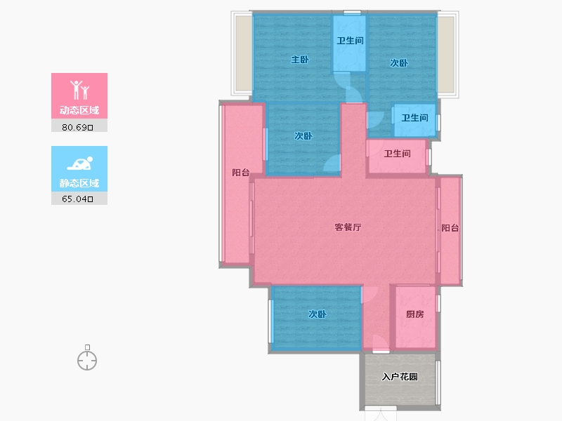 广东省-汕尾市-海悦豪庭-170.00-户型库-动静分区