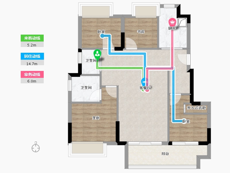 福建省-宁德市-左海望悦-77.51-户型库-动静线