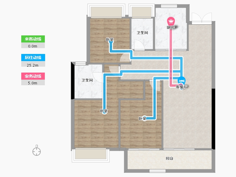 湖北省-武汉市-金融街金悦府-102.84-户型库-动静线