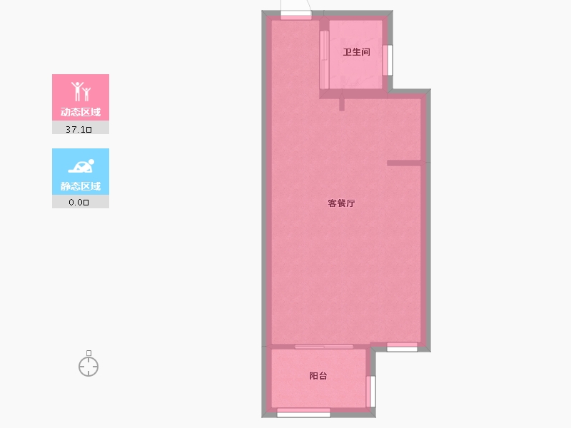 福建省-福州市-蓝光里-36.00-户型库-动静分区