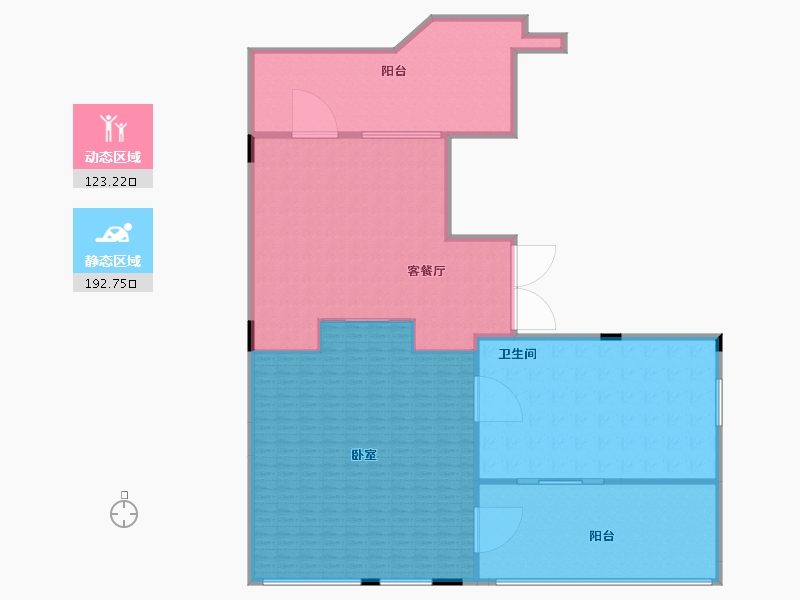 上海-上海市-云锦东方三期-300.00-户型库-动静分区