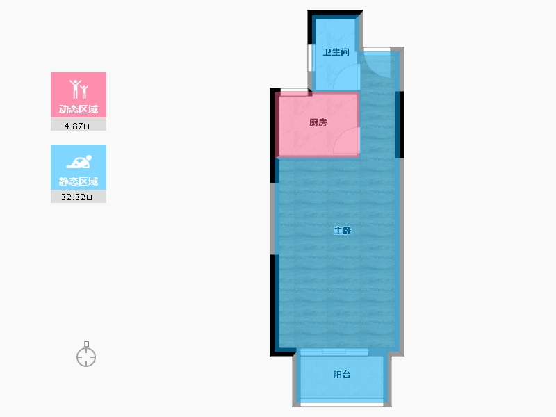 浙江省-杭州市-清正源府-33.10-户型库-动静分区