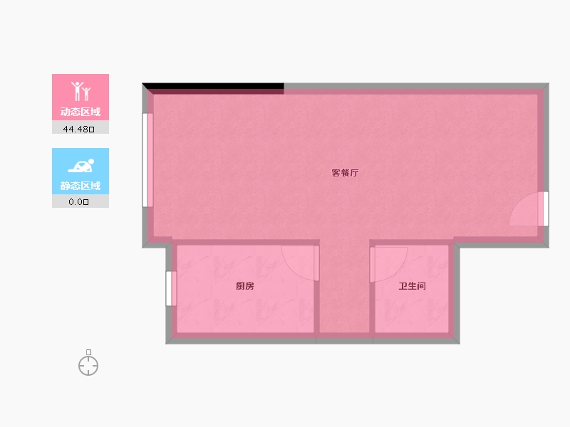 广东省-广州市-中建·玖玥湾（商办）-40.39-户型库-动静分区