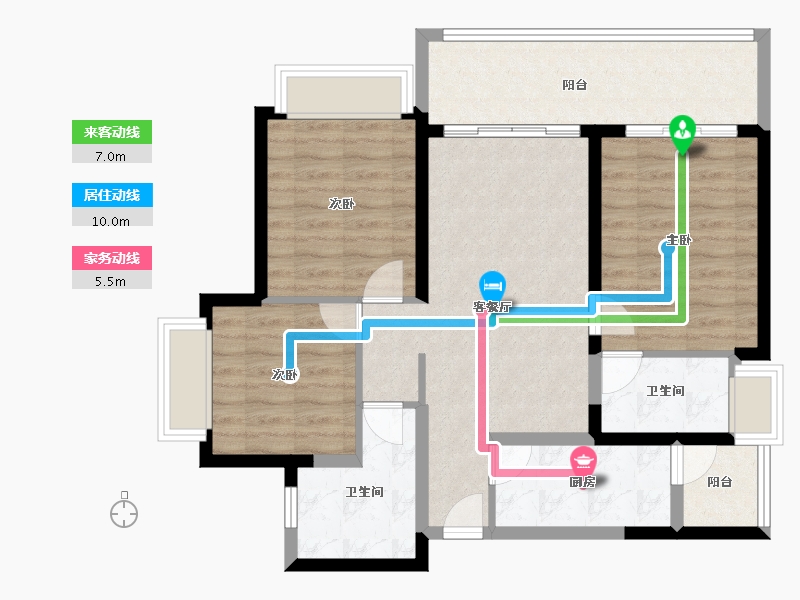 四川省-成都市-天府半岛-86.24-户型库-动静线