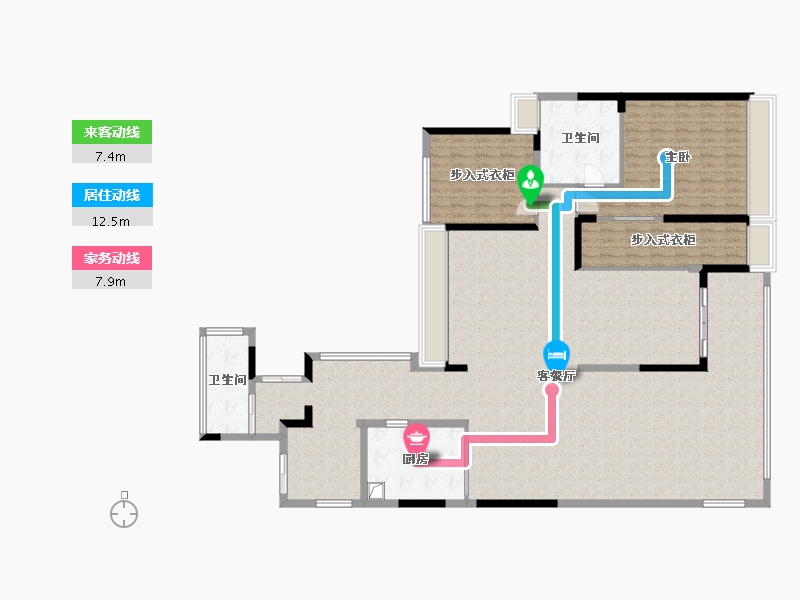 广东省-广州市-御景壹号-220.00-户型库-动静线