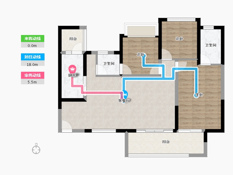 四川省-成都市-天府半岛-91.78-户型库-动静线