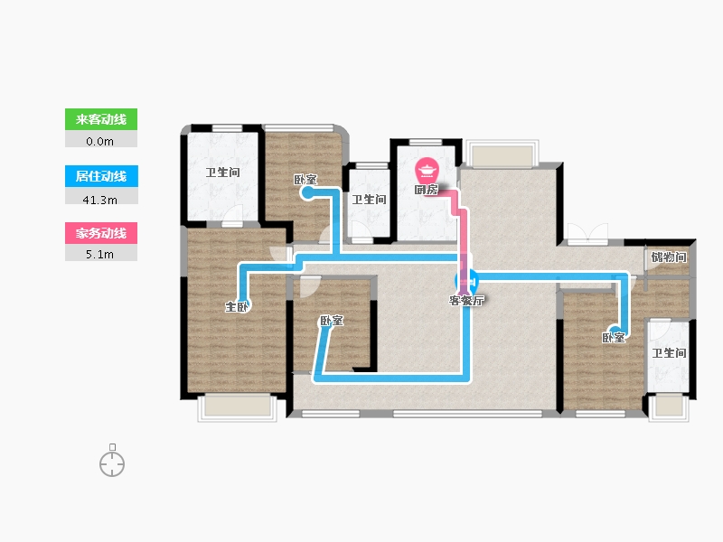 福建省-厦门市-天琴海-149.87-户型库-动静线