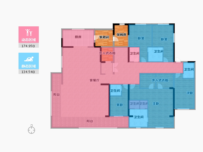 江西省-吉安市-后河湾-296.00-户型库-动静分区