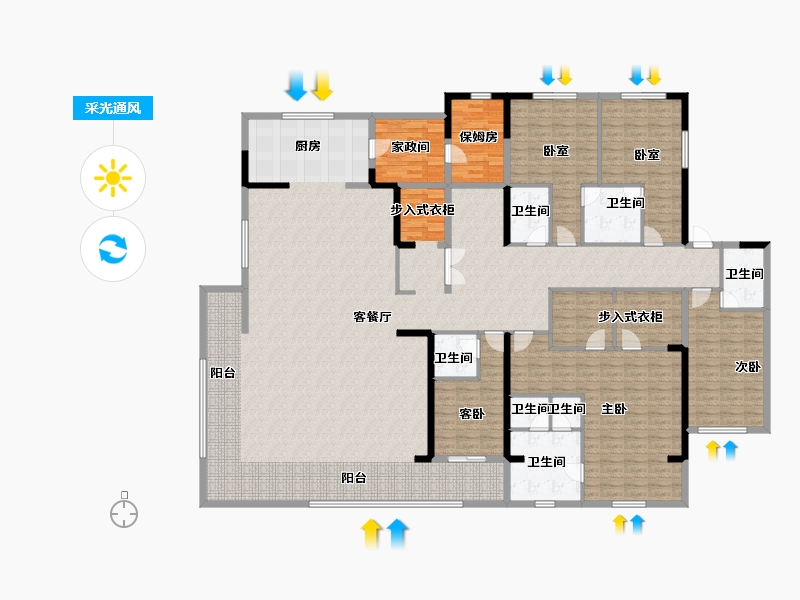 江西省-吉安市-后河湾-296.00-户型库-采光通风