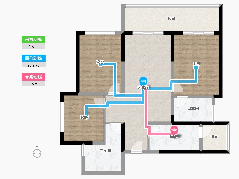 四川省-成都市-天府半岛-94.11-户型库-动静线