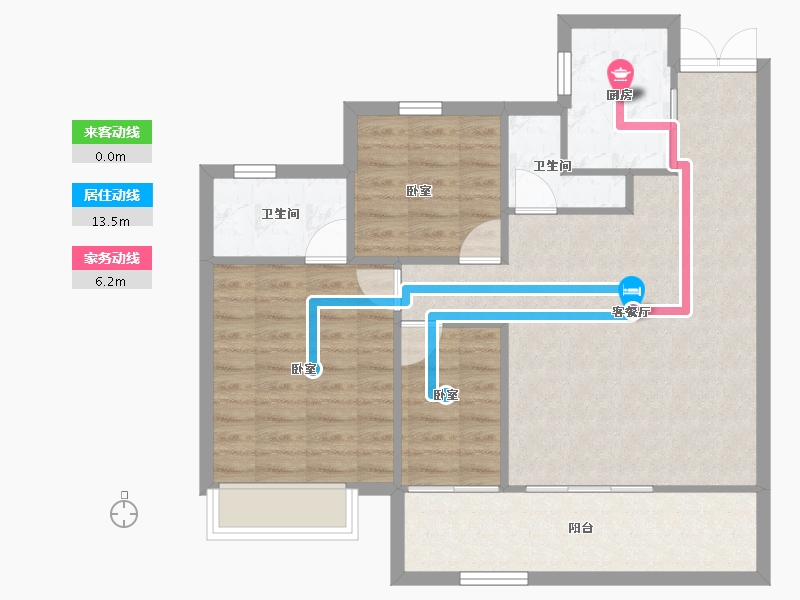 安徽省-合肥市-文一朗书轩-81.01-户型库-动静线