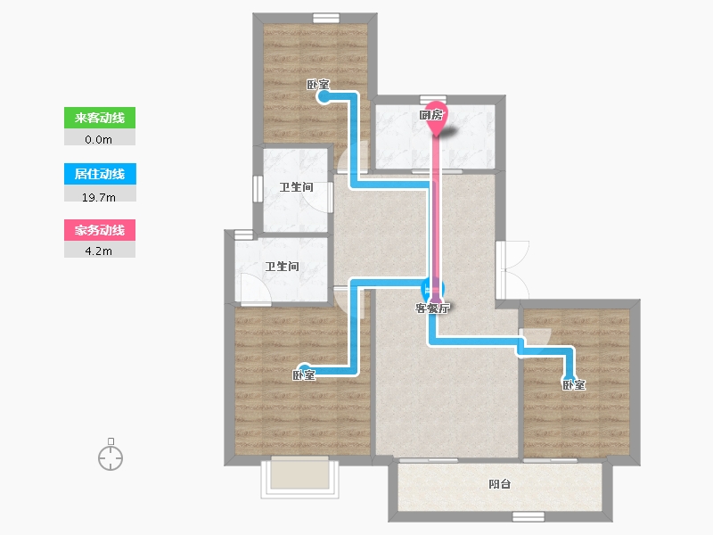 河北省-廊坊市-中交·上和苑-81.18-户型库-动静线