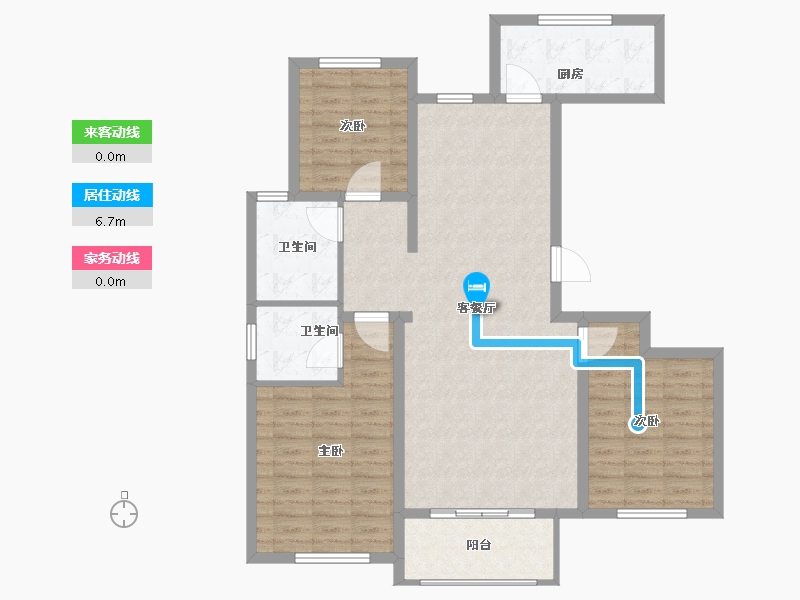 河北省-邯郸市-静和苑-102.00-户型库-动静线