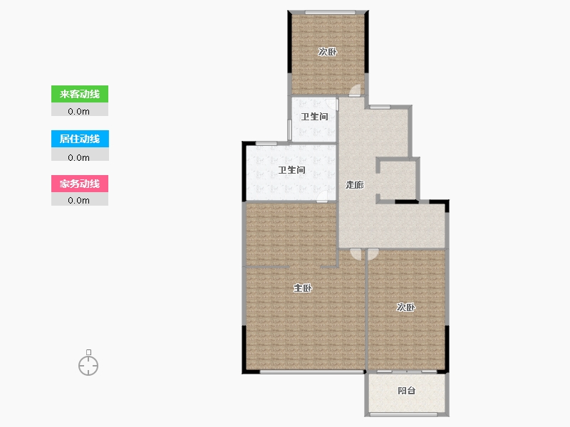 四川省-成都市-建发天府养云-257.48-户型库-动静线