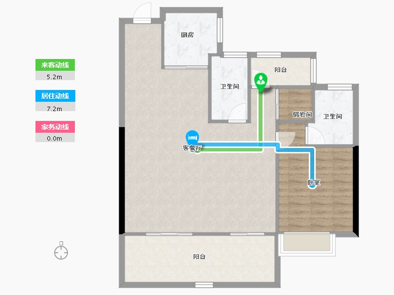 安徽省-合肥市-祥源庐源上城-92.76-户型库-动静线