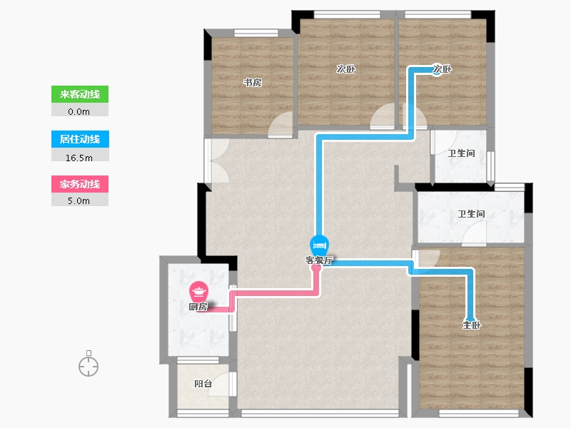 四川省-成都市-建发天府养云-116.75-户型库-动静线