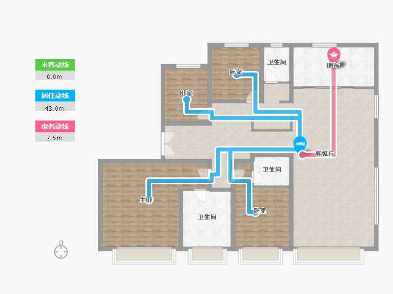 河北省-保定市-春江锦上-173.26-户型库-动静线