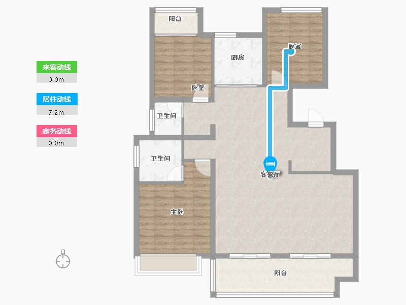 河南省-周口市-商水城投·金玥湾-110.37-户型库-动静线