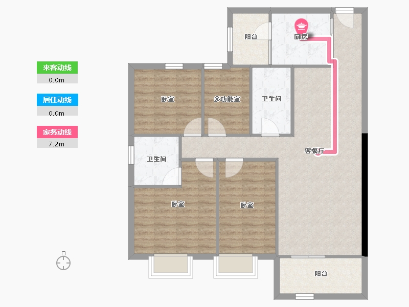 江苏省-镇江市-碧桂园凤凰城-99.04-户型库-动静线