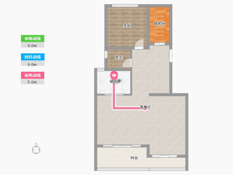 四川省-成都市-中交统建锦江九章-89.88-户型库-动静线