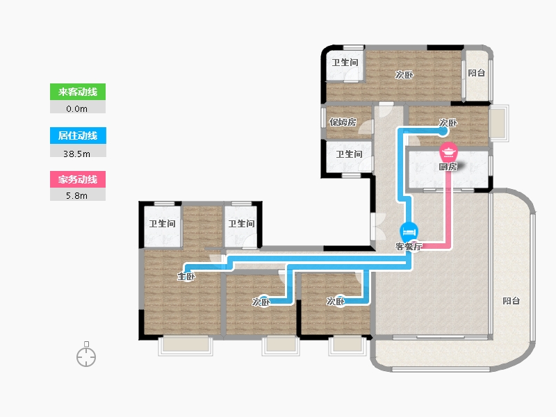 江西省-吉安市-凤凰学府-192.90-户型库-动静线