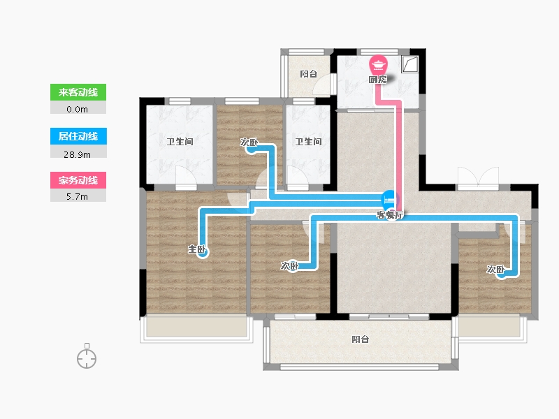 四川省-成都市-雪松in天府-115.52-户型库-动静线