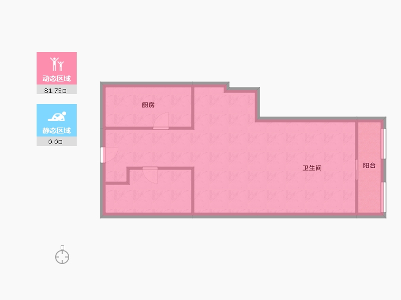 青海省-西宁市-天桥·中心-75.12-户型库-动静分区