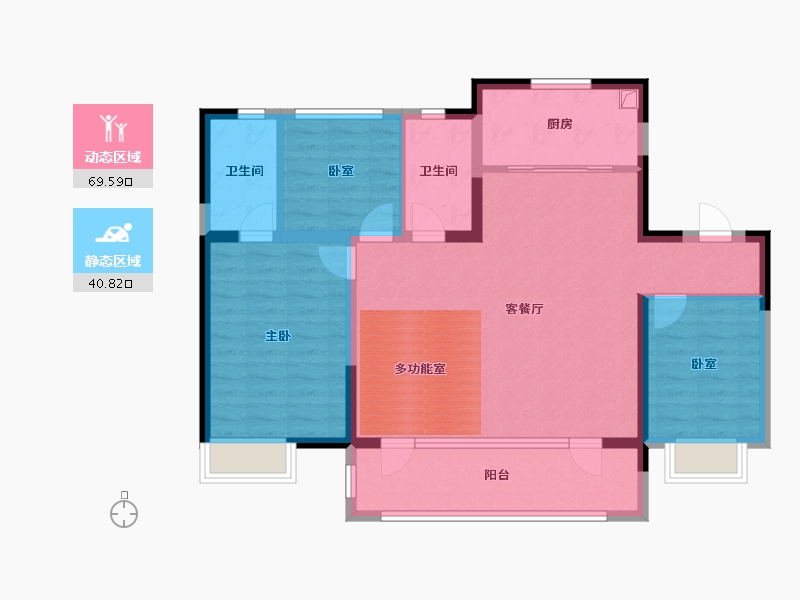 河北省-廊坊市-龙河新城-99.20-户型库-动静分区