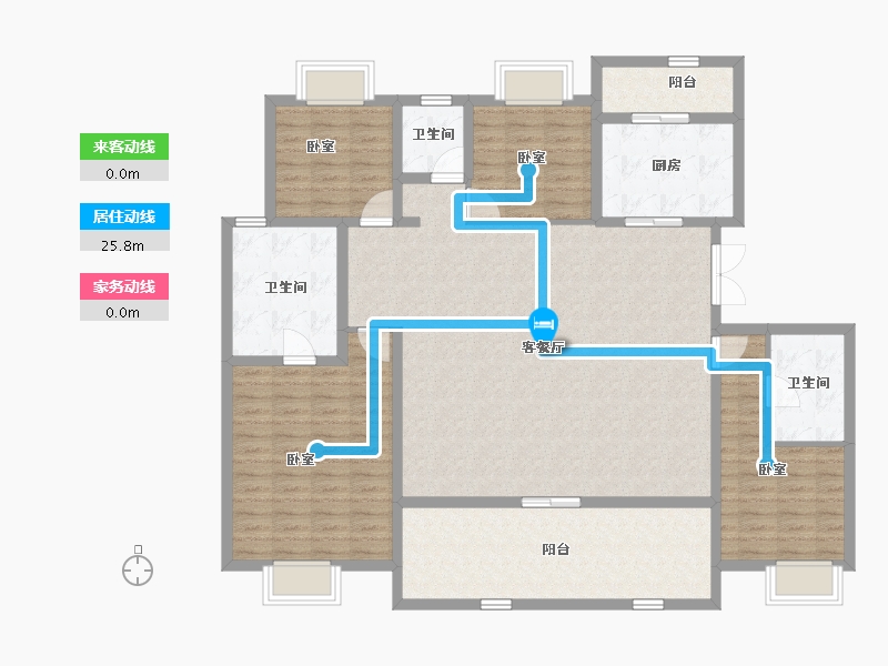 重庆-undefined-保利天珺-149.41-户型库-动静线