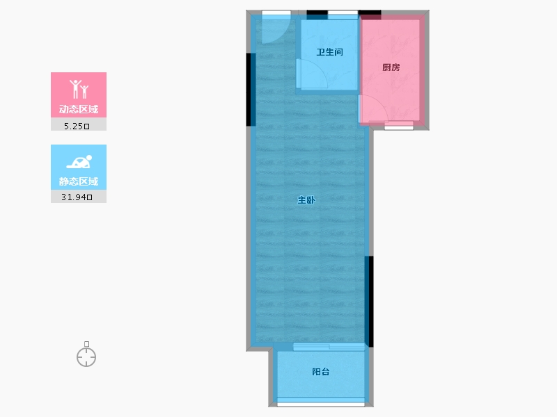 浙江省-杭州市-清正源府-33.10-户型库-动静分区