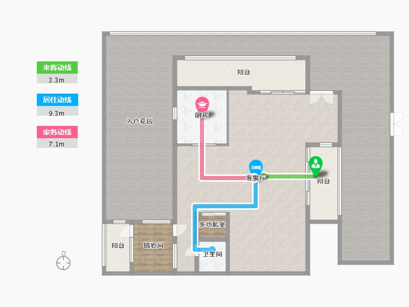 四川省-成都市-融创玖棠府-320.00-户型库-动静线