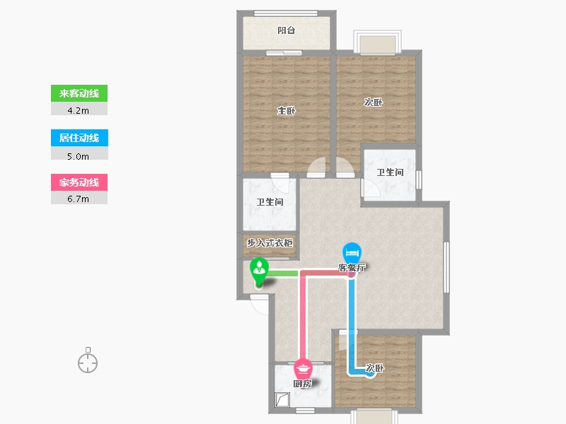 江西省-上饶市-山水天下-119.37-户型库-动静线