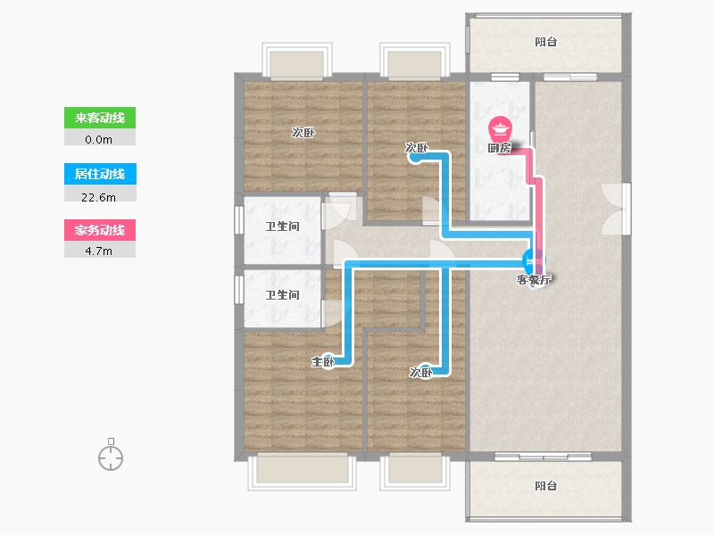 福建省-泉州市-书香学府-126.43-户型库-动静线