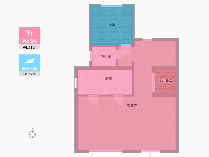 山东省-济南市-龙泉山居-148.00-户型库-动静分区