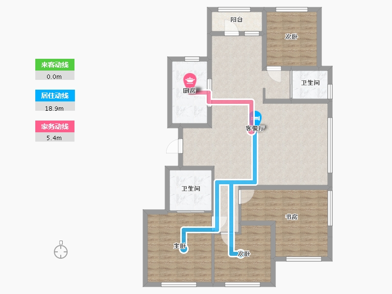 新疆维吾尔自治区-伊犁哈萨克自治州-悦府-114.40-户型库-动静线