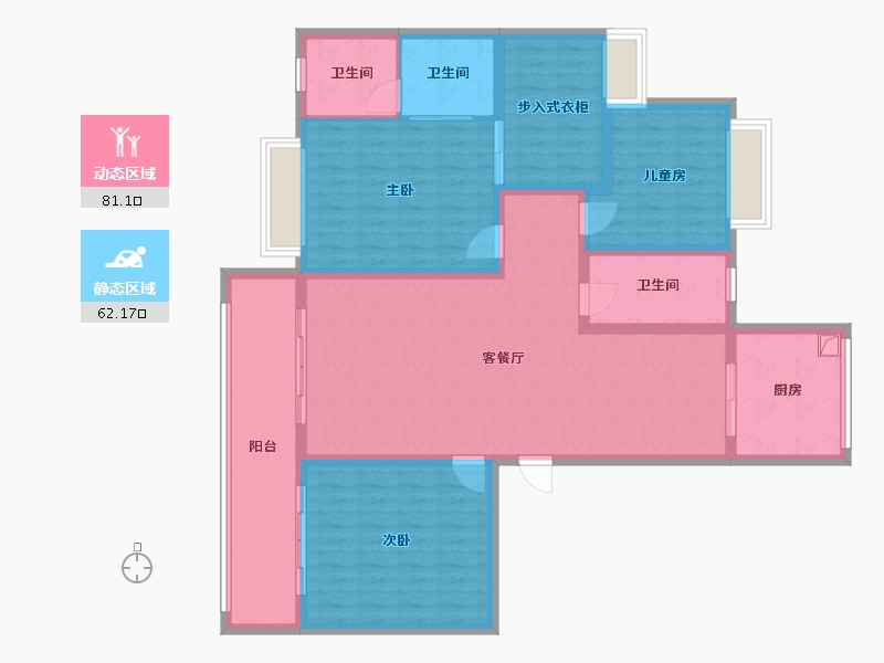 河南省-三门峡市-锦园-129.00-户型库-动静分区