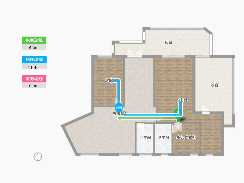 广西壮族自治区-南宁市-香榭里花园-300.00-户型库-动静线