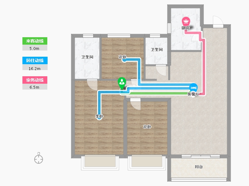 河北省-邢台市-洺阳-92.80-户型库-动静线