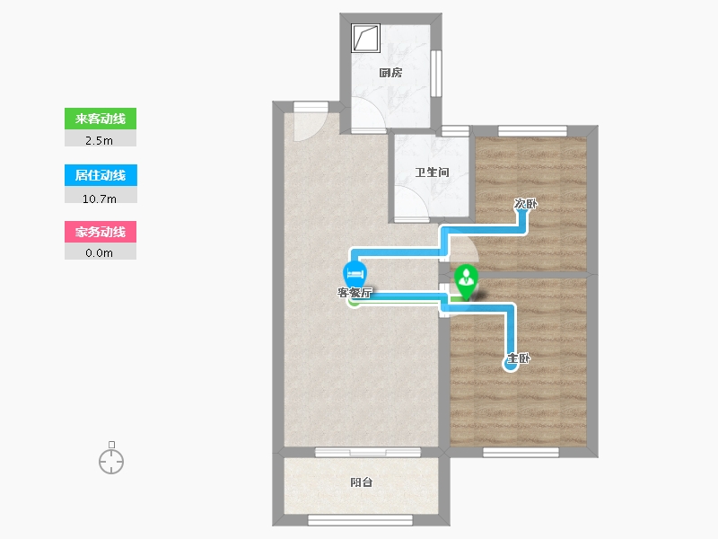 山东省-德州市-澳海云洲赋-68.00-户型库-动静线