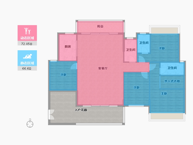 广东省-汕尾市-天悦华府-169.00-户型库-动静分区