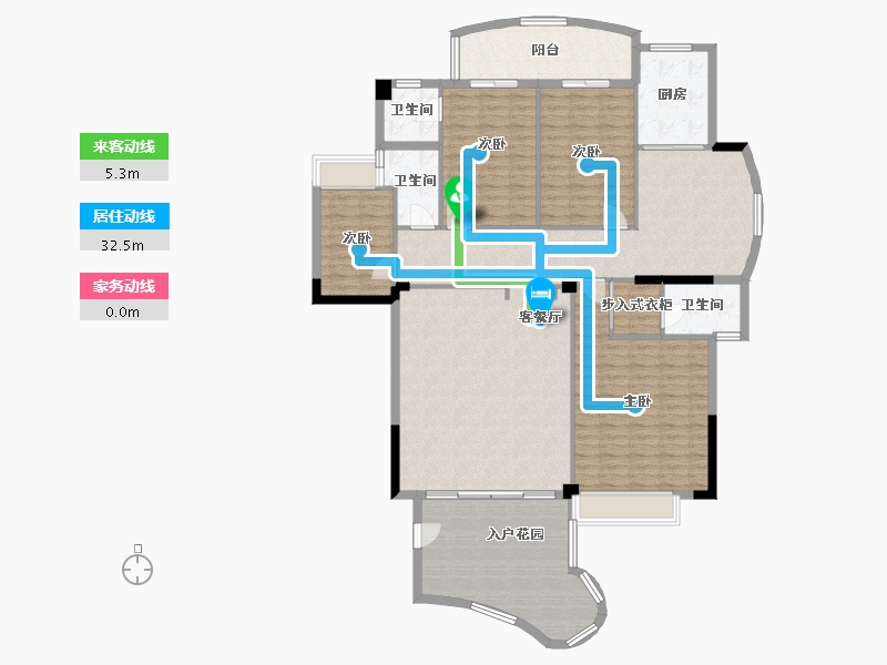 广东省-汕头市-协和-149.30-户型库-动静线