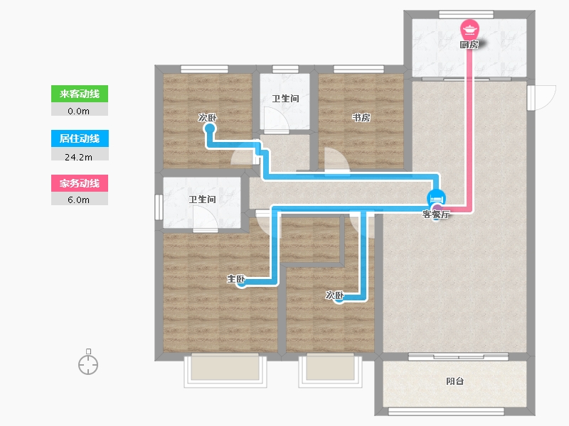 山西省-太原市-阳光城并州府-120.00-户型库-动静线