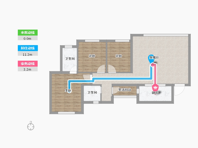 四川省-成都市-东原江山印月-80.63-户型库-动静线