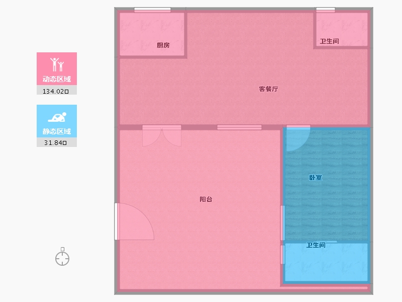 安徽省-滁州市-桂语江南-153.75-户型库-动静分区