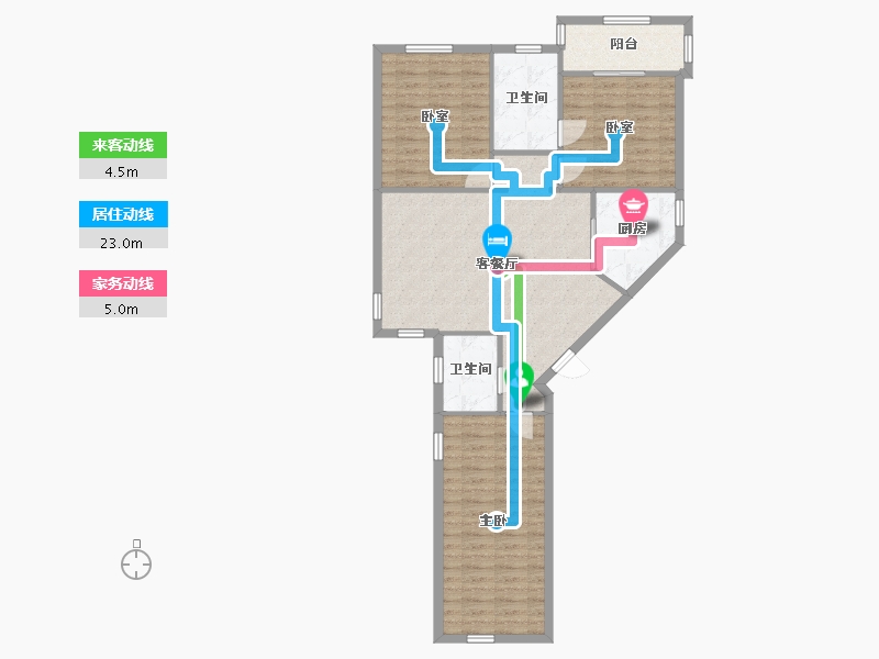 湖北省-武汉市-常青花园四小区-92.28-户型库-动静线