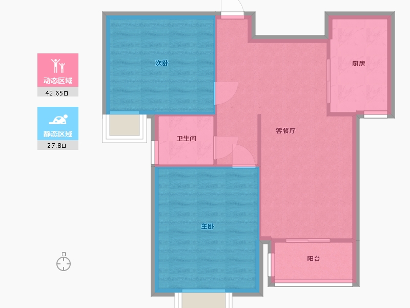 山东省-德州市-尚城国际-69.16-户型库-动静分区