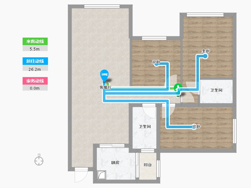 四川省-内江市-隆城一号-97.00-户型库-动静线